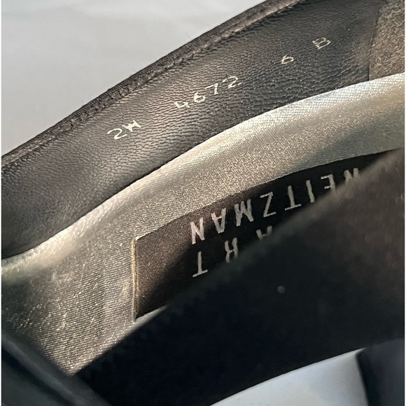 6 STUART WEITZMAN elegant heels pumps SPAIN platinum sparkle glam bling holiday - Picture 15 of 16